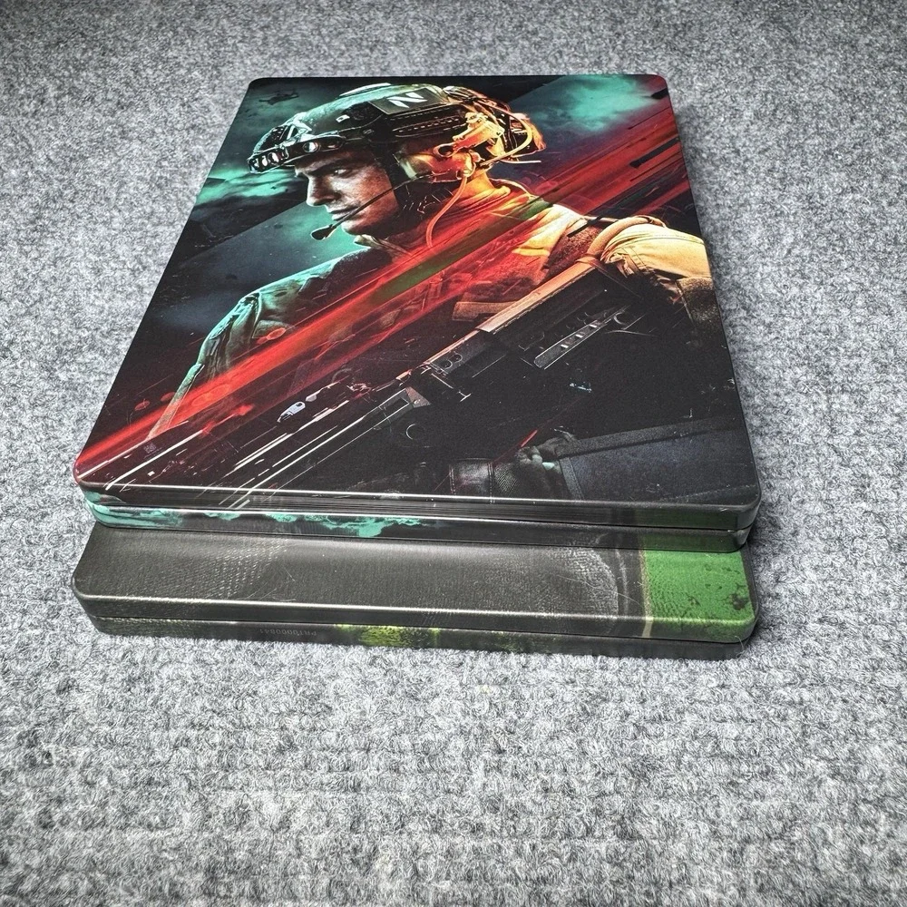 Call of Duty Modern Warfare‎ 2 & Battlefield 2042 Steelbook Case Only NO Game